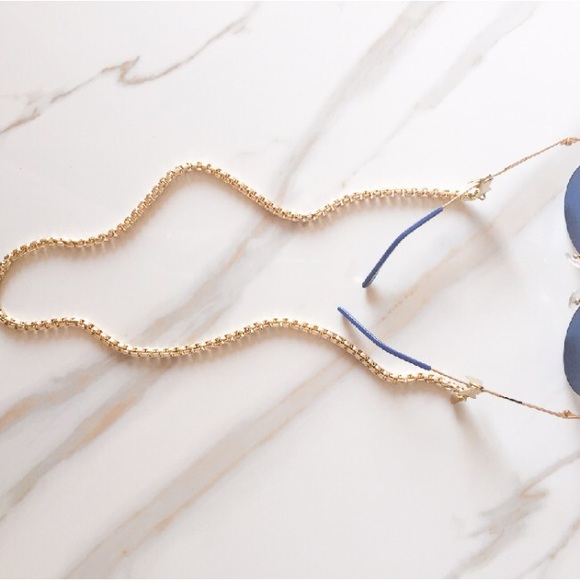 Gold Rope Sunglasses Chain - Picture 2 of 5